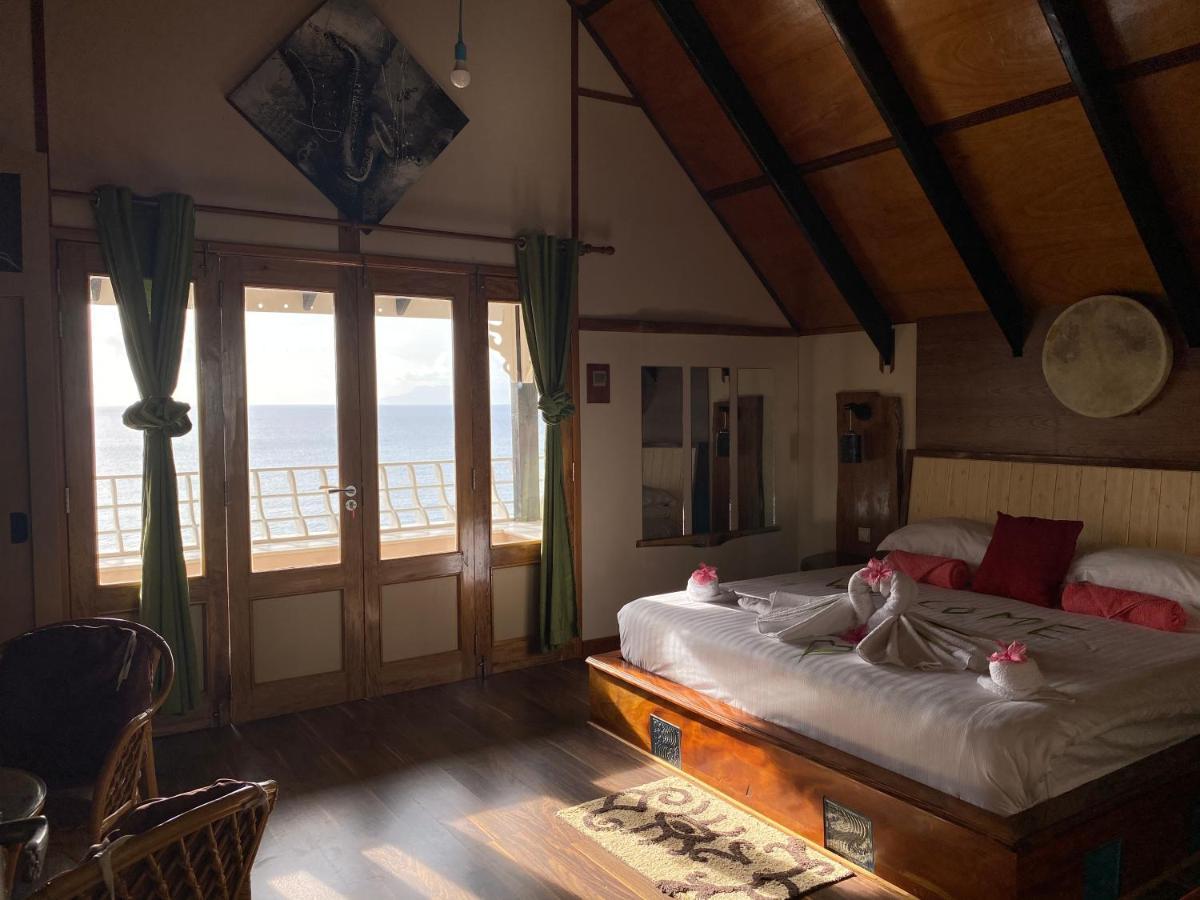 Mouggae Blues Villas Beau Vallon  Bagian luar foto